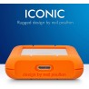 LaCie Rugged Mini 1To, Portable 2.5", Disque Dur Externe pour PC Mac iPad & iPhone, Data Rescue Service (LAC301558)