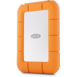 LaCie Rugged Mini, 500Go, 2.5", Portable External Hard Drive, for PC Mac iPad & iPhone, Data Rescue Service (STMF500400)
