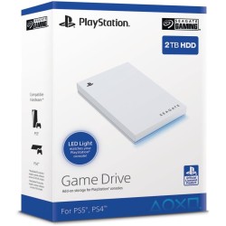 Seagate Game Drive pour PS4/PS5 2To, Disque Dur Externe, 2.5 Pouces, USB 3.0, sous Licence Officielle, éclairage LED Bleu, INCL.