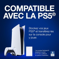 Seagate Game Drive pour PS4/PS5 2To, Disque Dur Externe, 2.5 Pouces, USB 3.0, sous Licence Officielle, éclairage LED Bleu, INCL.