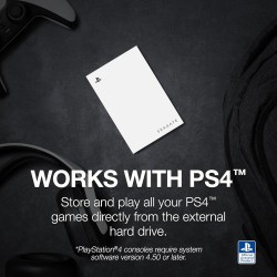 Seagate Game Drive pour PS4/PS5 5To, Disque Dur Externe, 2.5 Pouces, USB 3.0, sous Licence Officielle, éclairage LED Bleu, INCL.