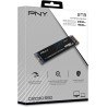 PNY CS1030 2TB M.2 NVMe PCIe Gen3 x4, 2100MB/s Vitesse de Lecture, 1900MB/s Vitesse d'écriture Internal Solid State Drive (SSD)