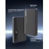 Disque Dur Externe Portable 500Go 2.5'' USB 3.0 Stockage HDD pour PS4, PC, Mac, Ordinateur Portable, Xbox, Android, Bureau SATA,