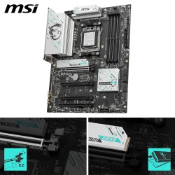 MSI B850 Gaming Plus WiFi Carte mère ATX - pour processeurs AMD Ryzen 9000/8000 / 7000, AM5 - DDR5 Memory Boost (8200+ MT/s OC),