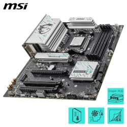 MSI B850 Gaming Plus WiFi Carte mère ATX - pour processeurs AMD Ryzen 9000/8000 / 7000, AM5 - DDR5 Memory Boost (8200+ MT/s OC),