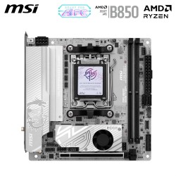 MSI MPG B850I Edge TI WiFi Carte mère ITX - pour processeurs AMD Ryzen 9000/8000 / 7000, AM5 - VRM SPS 90A, DDR5 Memory Boost (8