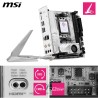 MSI MPG B850I Edge TI WiFi Carte mère ITX - pour processeurs AMD Ryzen 9000/8000 / 7000, AM5 - VRM SPS 90A, DDR5 Memory Boost (8