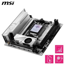 MSI MPG B850I Edge TI WiFi Carte mère ITX - pour processeurs AMD Ryzen 9000/8000 / 7000, AM5 - VRM SPS 90A, DDR5 Memory Boost (8