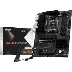 MSI Pro B850-S WIFI6E Carte mère, ATX - pour processeurs AMD Ryzen 9000/8000 / 7000, AM5 - DDR5 Memory Boost 8200+MT/s (OC), PCI