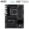 MSI Pro B850-S WIFI6E Carte mère, ATX - pour processeurs AMD Ryzen 9000/8000 / 7000, AM5 - DDR5 Memory Boost 8200+MT/s (OC), PCI
