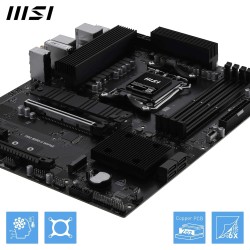 MSI Pro B850-S WIFI6E Carte mère, ATX - pour processeurs AMD Ryzen 9000/8000 / 7000, AM5 - DDR5 Memory Boost 8200+MT/s (OC), PCI