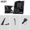 MSI Pro B850-S WIFI6E Carte mère, ATX - pour processeurs AMD Ryzen 9000/8000 / 7000, AM5 - DDR5 Memory Boost 8200+MT/s (OC), PCI