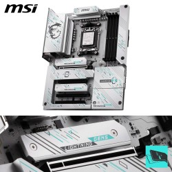 MSI B850 Gaming Plus WiFi PZ Carte mère ATX - pour processeurs AMD Ryzen 9000/8000 / 7000, AM5 - DDR5 Memory Boost (8200+ MT/s O