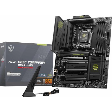 MSI MAG B850 Tomahawk Max WiFi Carte mère, ATX - pour processeurs AMD Ryzen 9000/8000 / 7000, AM5 - VRM 80A SPS, DDR5 Memory Boo