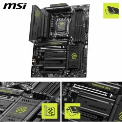 MSI MAG B850 Tomahawk Max WiFi Carte mère, ATX - pour processeurs AMD Ryzen 9000/8000 / 7000, AM5 - VRM 80A SPS, DDR5 Memory Boo