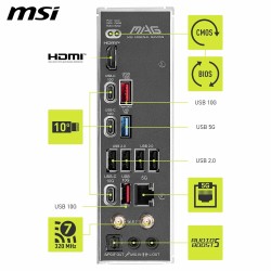 MSI MAG B850 Tomahawk Max WiFi Carte mère, ATX - pour processeurs AMD Ryzen 9000/8000 / 7000, AM5 - VRM 80A SPS, DDR5 Memory Boo