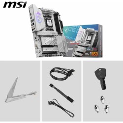 MSI MPG B850 Edge TI WiFi Carte mère ATX - pour processeurs AMD Ryzen 9000/8000 / 7000, AM5 - VRM SPS 80A, DDR5 Memory Boost (84