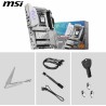 MSI MPG B850 Edge TI WiFi Carte mère ATX - pour processeurs AMD Ryzen 9000/8000 / 7000, AM5 - VRM SPS 80A, DDR5 Memory Boost (84