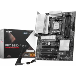 MSI Pro B850-P WiFi Carte mère, ATX - pour processeurs AMD Ryzen 9000/8000 / 7000, AM5 - DDR5 Memory Boost 8200+MT/s (OC), PCIe 