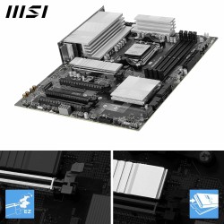 MSI Pro B850-P WiFi Carte mère, ATX - pour processeurs AMD Ryzen 9000/8000 / 7000, AM5 - DDR5 Memory Boost 8200+MT/s (OC), PCIe 