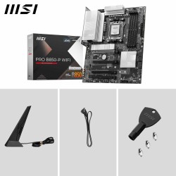MSI Pro B850-P WiFi Carte mère, ATX - pour processeurs AMD Ryzen 9000/8000 / 7000, AM5 - DDR5 Memory Boost 8200+MT/s (OC), PCIe 