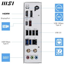 MSI Pro B850M-P WiFi Carte mère, Micro ATX - pour processeurs AMD Ryzen 9000/8000 / 7000, AM5 - DDR5 Memory Boost 8200+MT/s (OC)