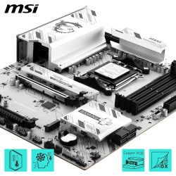 MSI B850 Gaming Plus WIFI6E Carte mère ATX - pour processeurs AMD Ryzen 9000/8000 / 7000, AM5 - DDR5 Memory Boost (8200+ MT/s OC