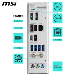 MSI B850 Gaming Plus WIFI6E Carte mère ATX - pour processeurs AMD Ryzen 9000/8000 / 7000, AM5 - DDR5 Memory Boost (8200+ MT/s OC