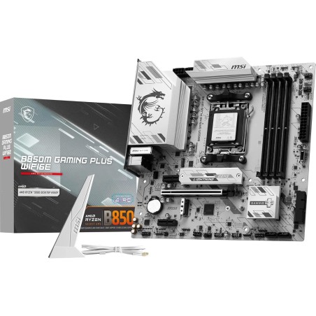 MSI B850M Gaming Plus WIFI6E Carte mère mATX - pour processeurs AMD Ryzen 9000/8000 / 7000, AM5 - DDR5 Memory Boost (8200+ MT/s 