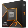 AMD Ryzen 7 9700X Processeur (8 Coeurs/16 Threads), 65W DTP, Socket AM5, Cache 40Mo, jusqu'à 5.5 GHz Fréquence Boost, Pas de Ven