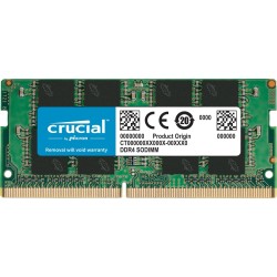 Crucial RAM DDR4 16Go 3200MHz SODIMM CL22, Mémoire pour Ordinateur Portable, Mini PC (ou 2933MHz / 2666MHz) - CT16G4SFRA32A