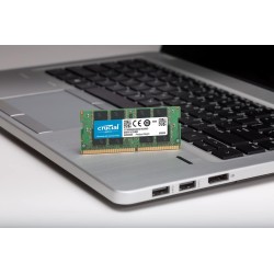 Crucial RAM DDR4 16Go 3200MHz SODIMM CL22, Mémoire pour Ordinateur Portable, Mini PC (ou 2933MHz / 2666MHz) - CT16G4SFRA32A