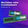 Crucial RAM 4Go de mémoire DDR4 2400MHz CL17 pour Ordinateur Portable CT4G4SFS824A