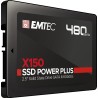 EMTEC - Disque Dur SSD Interne 2,5" - SATA - Collection X150 Power Plus - 3D NAND - 480Go - 10x Plus Rapide qu’un Disque Dur Cla