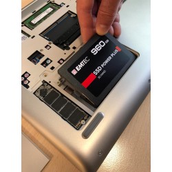 EMTEC - Disque Dur SSD Interne 2,5" - SATA - Collection X150 Power Plus - 3D NAND - 480Go - 10x Plus Rapide qu’un Disque Dur Cla