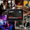 EMTEC - Disque Dur SSD Interne 2,5" 2To - SATA - X150 Power Plus 3D NAND - 10x Plus Rapide Qu’Un Disque Dur Classique - Démarrag