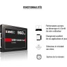 EMTEC - Disque Dur SSD Interne 2,5" - SATA - Collection X150 Power Plus - 3D NAND - 960Go - 10x Plus Rapide qu’un Disque Dur Cla