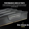 Corsair Vengeance DDR5 RAM 32Go (2x16Go) 6000MHz CL30 Intel XMP Compatible iCUE Mémoire d'Ordinateur - Noir (CMK32GX5M2B6000C30)