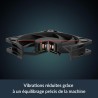 ARCTIC P12 Pro - Ventilateur Puissant et Haut de Gamme, Ventilateur PWM 120 mm, 600-3000 rpm, 0 rpm 5% PWM, Palier à Douille Hyd