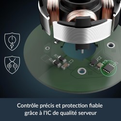 ARCTIC P12 Pro - Ventilateur Puissant et Haut de Gamme, Ventilateur PWM 120 mm, 600-3000 rpm, 0 rpm 5% PWM, Palier à Douille Hyd