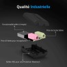 SABRENT Carte Son Externe, Adaptateur Audio USB vers 3,5mm Jack, convertisseur de Carte Son USB avec Stéréo, Micro, pour PS4, PS
