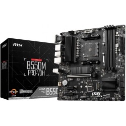 MSI B550M Pro-VDH Carte mère AMD B550 Emplacement AM4 Micro ATX