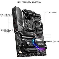 MSI MAG B550 TOMAHAWK Carte mère gaming, ATX, AMD AM4, DDR4, M.2, USB 3.2 Gen 2, HDMI