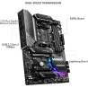 MSI MAG B550 TOMAHAWK Carte mère gaming, ATX, AMD AM4, DDR4, M.2, USB 3.2 Gen 2, HDMI