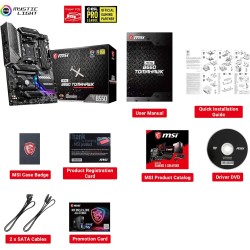 MSI MAG B550 TOMAHAWK Carte mère gaming, ATX, AMD AM4, DDR4, M.2, USB 3.2 Gen 2, HDMI