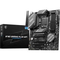 MSI B760 GAMING PLUS WIFI Carte Mère, ATX - Pour Processeurs Intel Core 14e, 13e & 12e Génération, LGA 1700 - DDR5 Memory Boost 