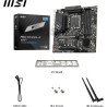MSI PRO B760M-A WIFI Carte Mère, Micro-ATX - Pour Processeurs Intel Core 14e, 13e & 12e Génération, LGA 1700 - DDR5 Memory Boost