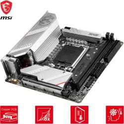 MSI MPG B760I EDGE WIFI Carte Mère, mini-ATX - Pour Processeurs Intel Core 14e, 13e & 12e Génération, LGA 1700 - 8 Direct 90A VR