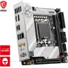 MSI MPG B760I EDGE WIFI Carte Mère, mini-ATX - Pour Processeurs Intel Core 14e, 13e & 12e Génération, LGA 1700 - 8 Direct 90A VR