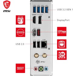 MSI MPG B760I EDGE WIFI Carte Mère, mini-ATX - Pour Processeurs Intel Core 14e, 13e & 12e Génération, LGA 1700 - 8 Direct 90A VR